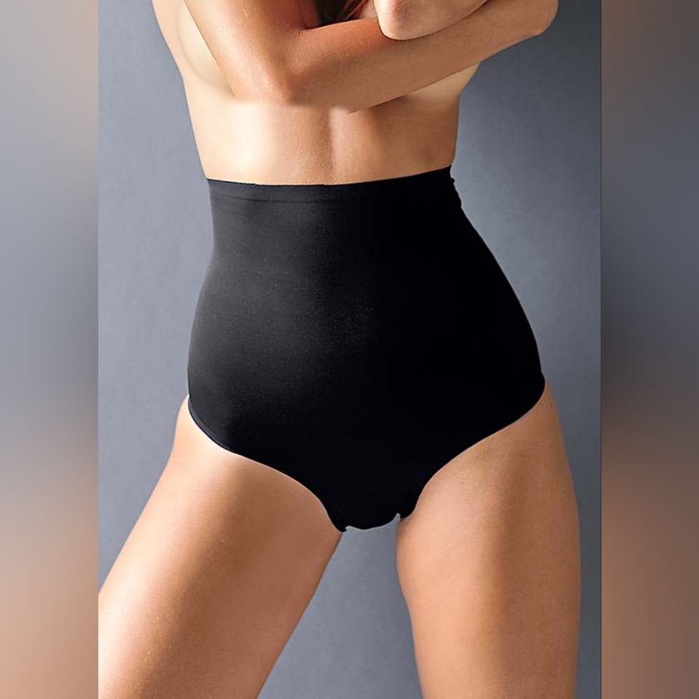 SkinnyGirl High-Waisted Black Shapewear Sz SM NWT